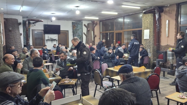 Çaylar polis, uyanık olmak vatandaştan