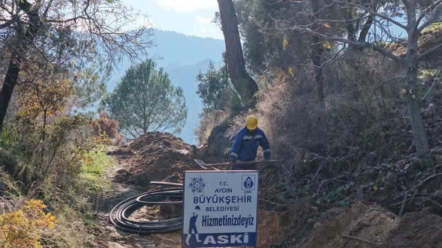 Nazilli ve Bozdoğan'da altyapı çalışmaları sürüyor