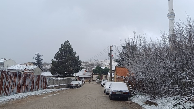 Bilecik'te kar yağışı etkili oldu