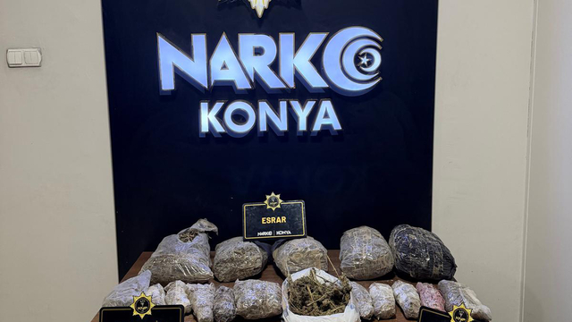 Konya'da uyuşturucu operasyonları: 110 tutuklama