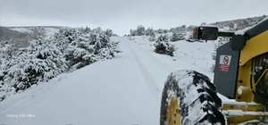 Yozgat'ta kar yağışı sonrası ekipler harekete geçti