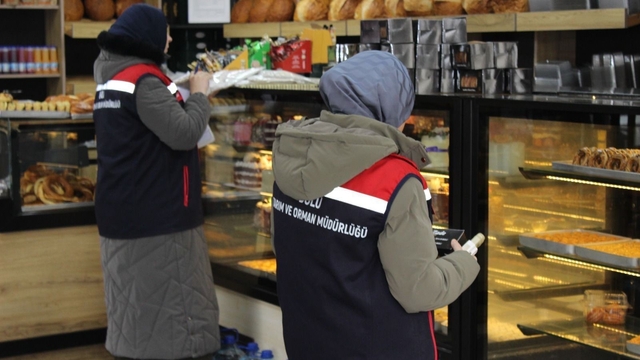 Bolu'da yılbaşı öncesi gıda denetimleri sıklaştırıldı, 350 işletme kontrol edildi