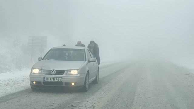 Domaniç Dağları, ağır tonajlı araç trafiğine kapatıldı