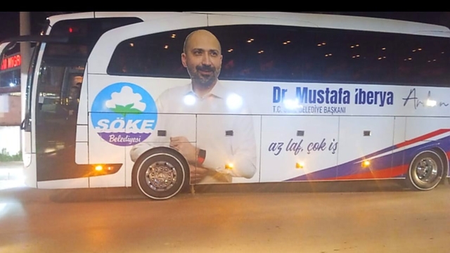Başkan Arıkan'dan Söke Belediyesi'ne Yeni Otobüs