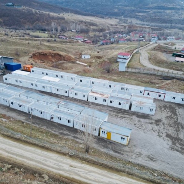 Bingöl'de depremlere karşı konteyner kent hazırlıkları sürüyor