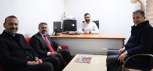 Milletvekili Alkayış'tan İHA'ya ziyaret