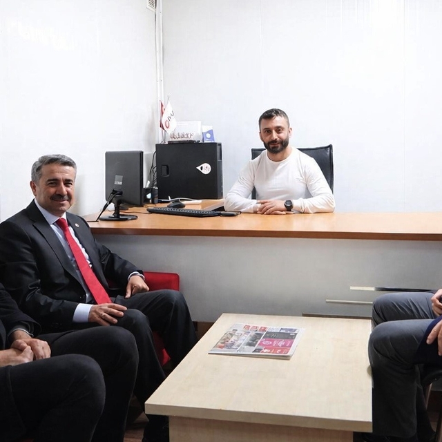 Milletvekili Alkayış'tan İHA'ya ziyaret