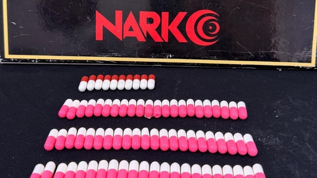 Kırşehir'de bir şüpheli üzerinde sentetik hapla yakalandı