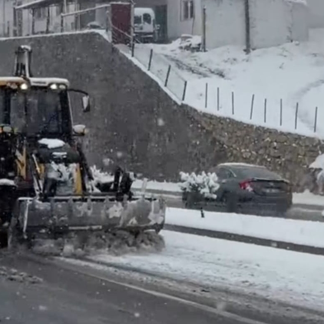 Darende'de kar alarmı