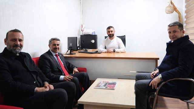 Milletvekili Alkayış'tan İHA'ya ziyaret