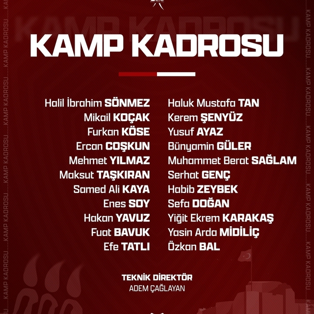 Elazığspor, Erzincan'a gitti