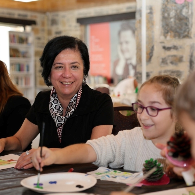 Belediyeden çocuklara yönelik yılbaşı atölyesi