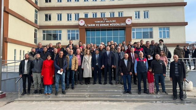 Tunceli'de arıcılara yönelik bakım ve hastalıklarla mücadele eğitimi