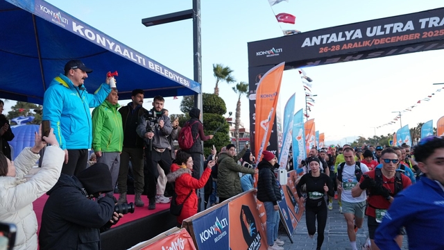 Uluslararası Antalya Ultra Maratonu'nun beşincisi başladı