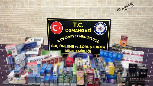Bursa'da 2 bin adet gümrük kaçağı sigara ele geçirildi