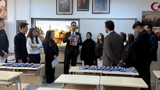 Ladik Şehit Ersan Sancı Anadolu Lisesi  öğrencileri dergi çıkardı