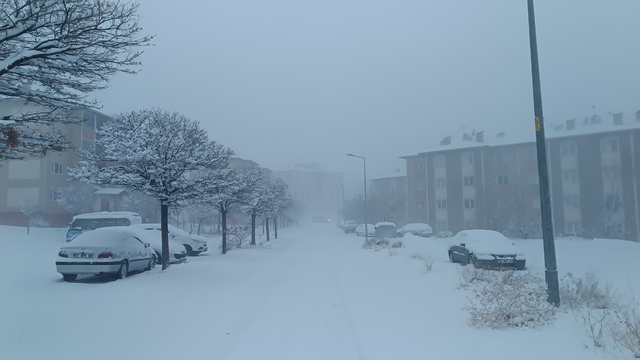 Van kar yağışı: 569 yol kapandı, uçak seferleri iptal edildi