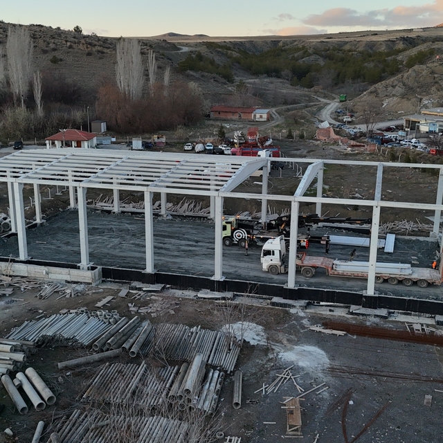 Sungurlu'da Halk Ekmek Fabrikası'nda çalışmalar tam gaz devam ediyor