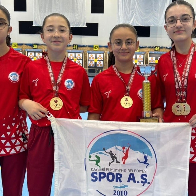 Kayserili sporcular Türkiye Şampiyonu oldu