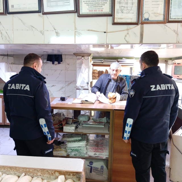 Germencik'teki fırınlarda denetim gerçekleştirildi