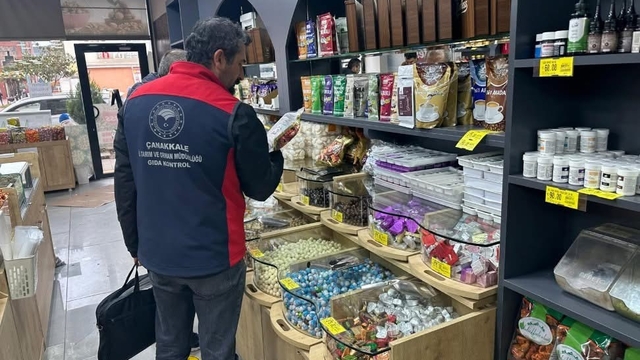 Çanakkale'de yılbaşı öncesi gıda denetimleri arttırıldı