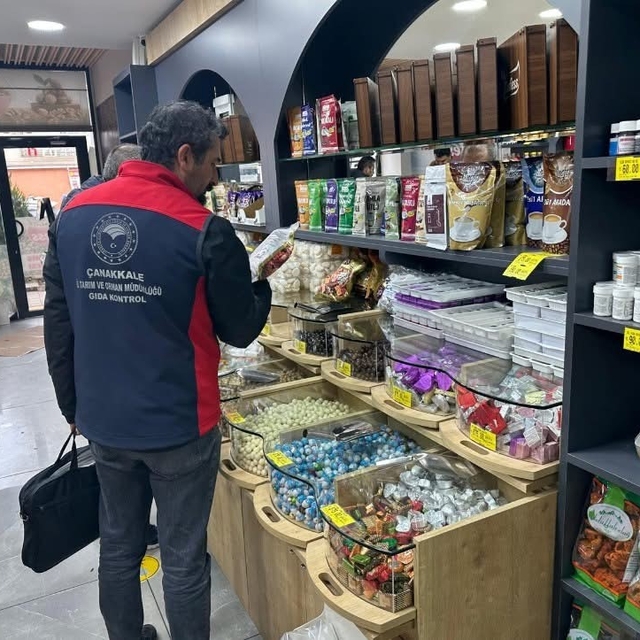 Çanakkale'de yılbaşı öncesi gıda denetimleri arttırıldı