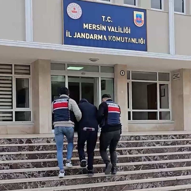 101 suç kaydı bulunan firari Mersin'de yakalandı