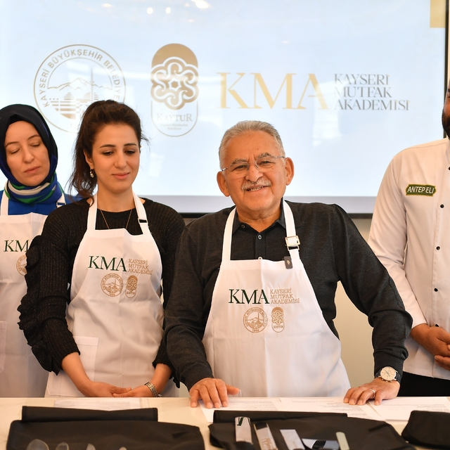 Kayseri Mutfak Akademisi'nin şef ve aşçı eğitimleri başlayacak