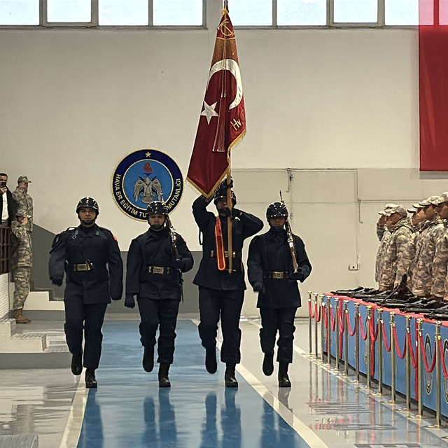 Kütahya'da havacı erler yemin etti