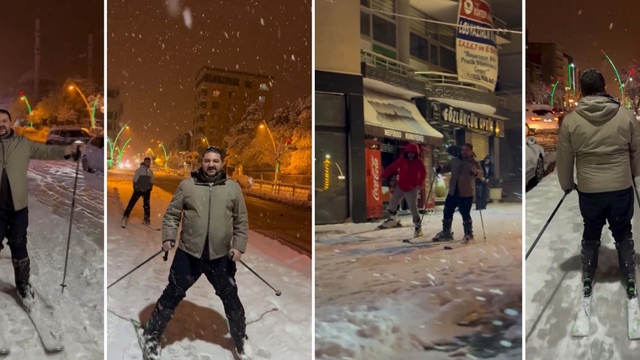 Beyaz çileyi eğlenceye dönüştürdüler