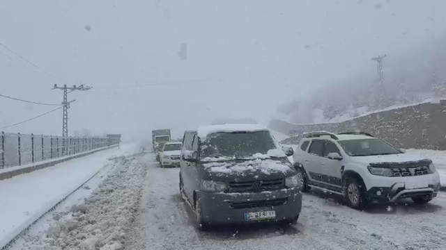 Bingöl'de 20 köy yolu kardan kapandı