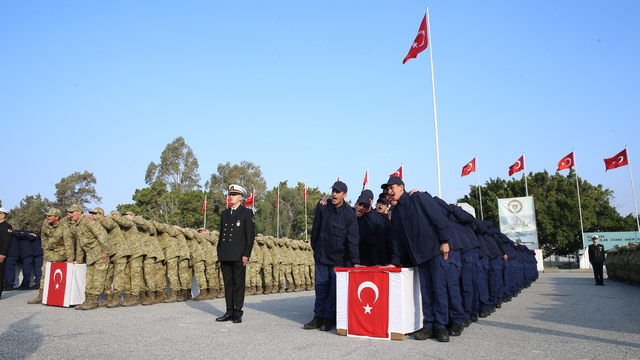 Hatay'da eğitimlerini tamamlayan 1279 acemi er yemin etti