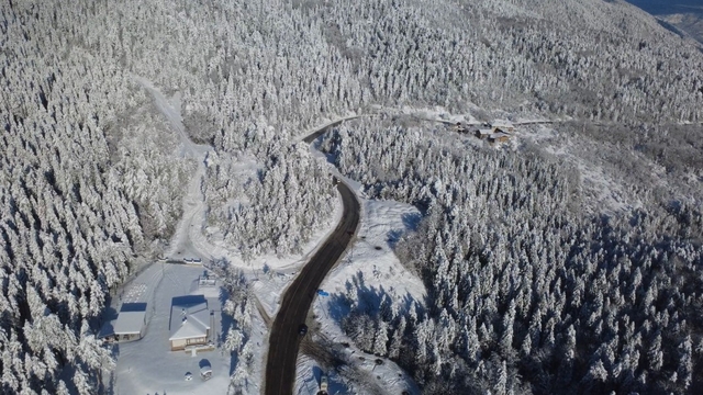Karabük'te kar etkisini sürdürüyor