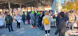 Köyceğiz'de yılbaşı pazarı kuruldu