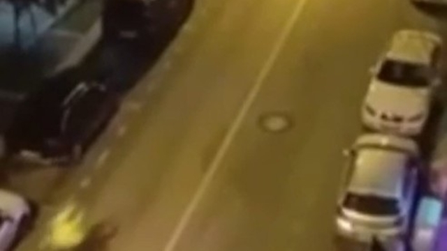 'Dur' ihtarına uymayan sürücü, takiple yakalandı; o anlar kamerada