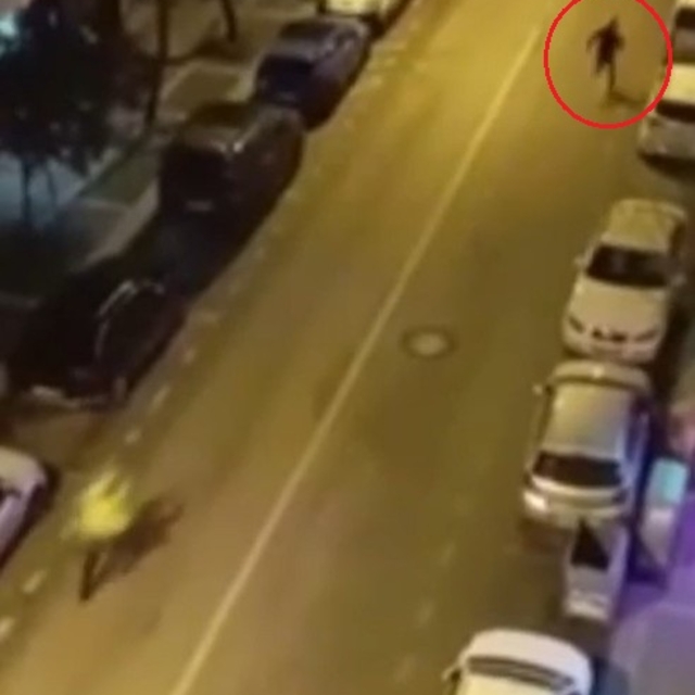 'Dur' ihtarına uymayan sürücü, takiple yakalandı; o anlar kamerada