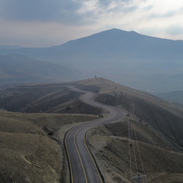 Şirvan'da 12 buçuk kilometre asfalt yol çalışması tamamlandı