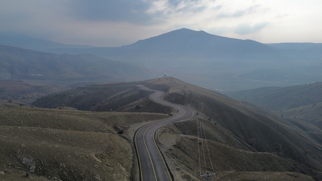 Şirvan'da 12 buçuk kilometre asfalt yol çalışması tamamlandı