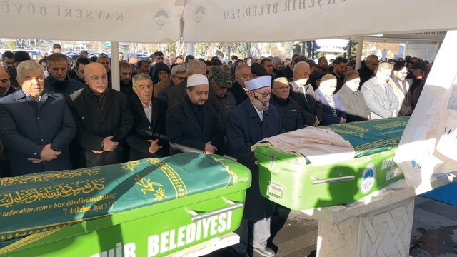 Necmettin Nursaçan'ın hayatını kaybeden eşi toprağa verildi