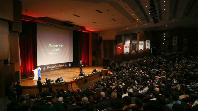 Bursa'da "Bursevi'nin İzinde" belgeselinin özel gösterimi yapıldı