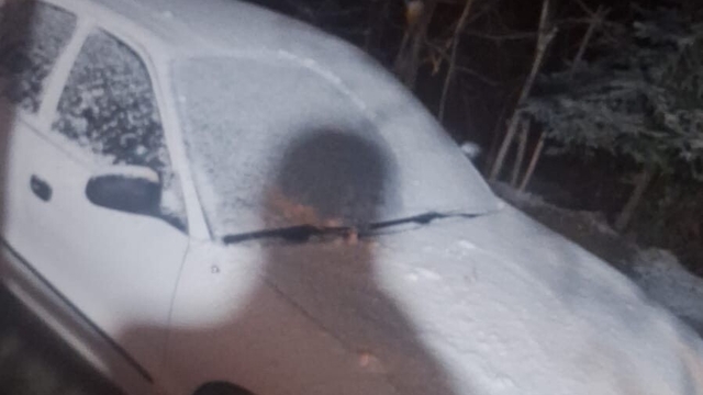 Alaşehir'e mevsimin ilk karı yağdı