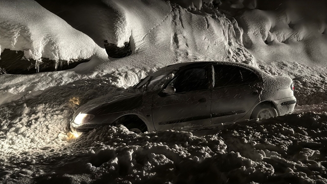 Karabük'te kar etkisini sürdürüyor (3)