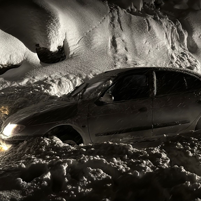 Karabük'te kar etkisini sürdürüyor (3)