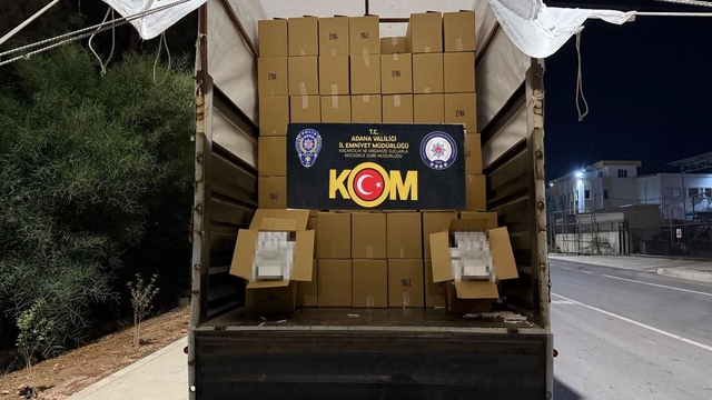 Adana'da 7 milyon 820 bin TL'lik makaron ele geçirildi: 4 tutuklama