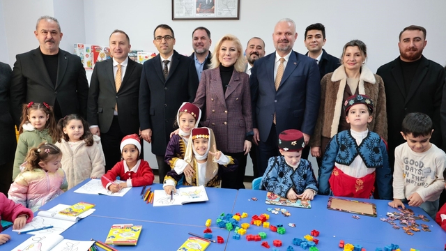 Menemen Belediyesi Seyrek Anaokulu coşkulu törenle açıldı