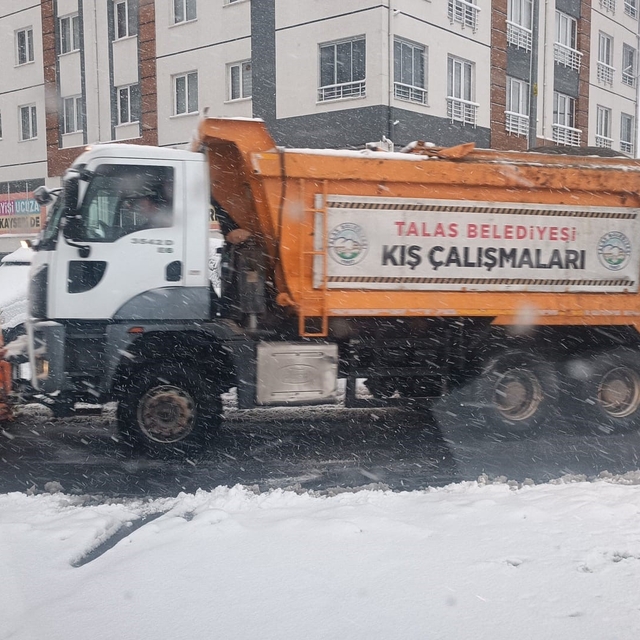 Talas'ta kar teyakkuzu