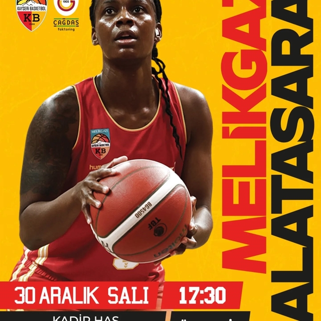 Melikgazi Basketbol 2025'in son maçında Galatasaray'ı konuk edecek