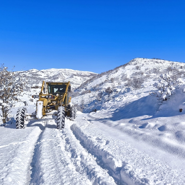 Bingöl'de 96 köy yolu ulaşıma kapandı