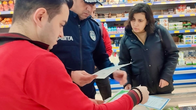 Çine'de zincir marketler denetlendi
