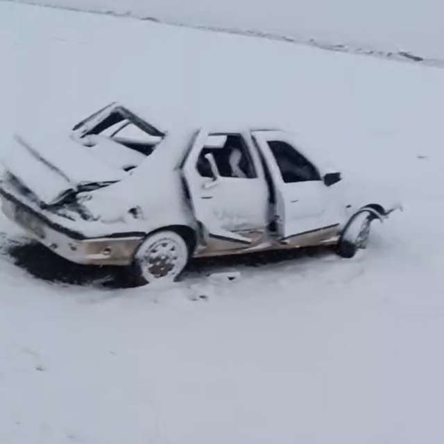 Hilvan'da kar nedeniyle trafik kazası: 3 yaralı